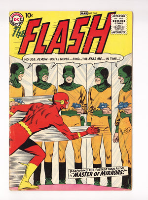 The Flash Vol 1 105  FN- (5.5)   (1959)