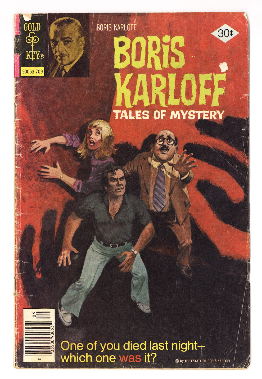 Boris Karloff Tales of Mystery 77 Very Low Grade (1977) Gold Key 