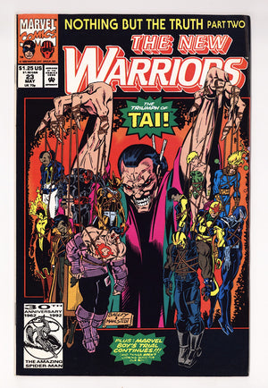 The New Warriors Vol 1 23 Mid Grade (1992)