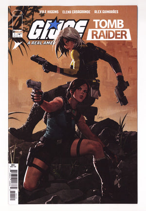 G.i. Joe a Real American Hero / Tomb Raider #1 NM (9.4) Li Incentive Variant
