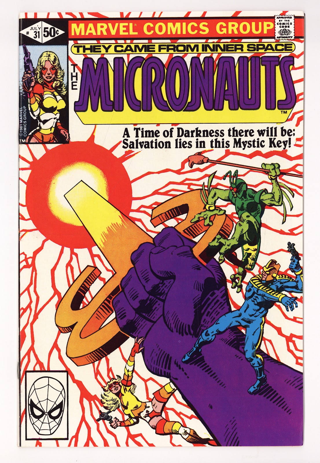 Micronauts Vol 1 31  High Grade   (1981)     