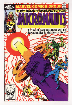 Micronauts Vol 1 31  High Grade   (1981)