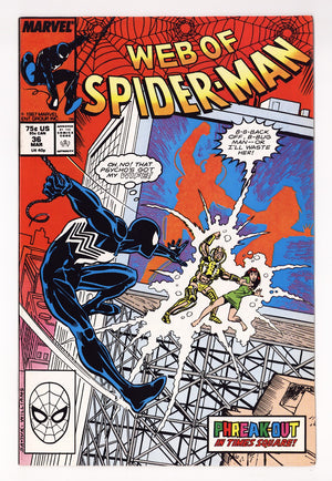 Web of Spider-Man Vol 1 36 VF/NM (9.0) (1988)