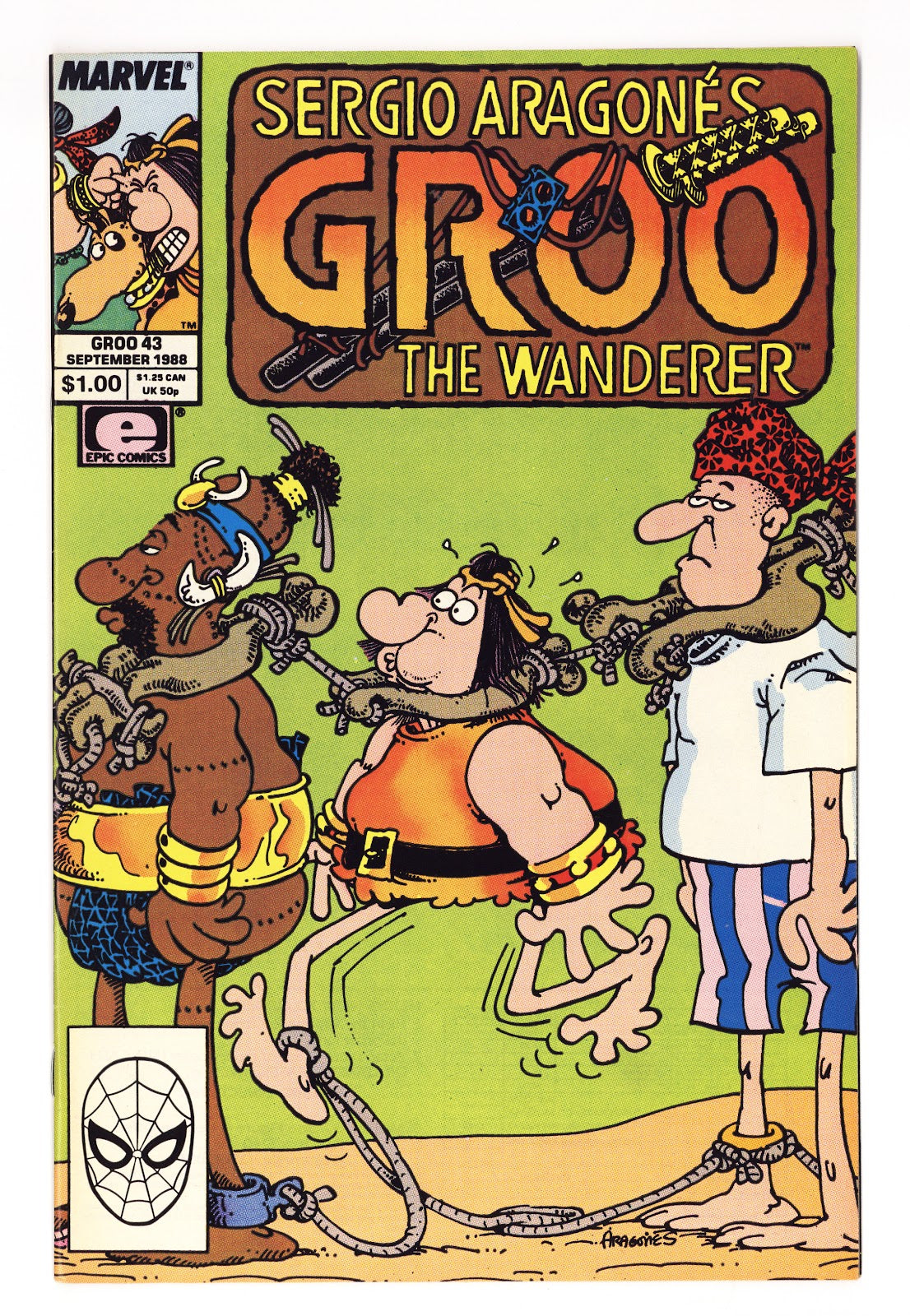 Sergio Aragones Groo the Wanderer Vol 2 43  Mid Grade   (1988)