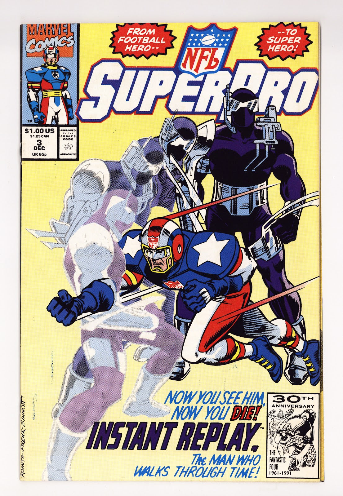 NFL Superpro   3  Mid Grade   (1991)     