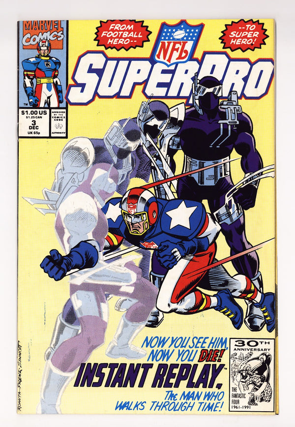 NFL Superpro   3  Mid Grade   (1991)