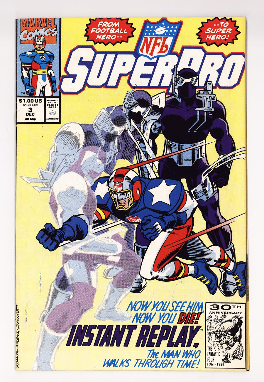 NFL Superpro   3  Mid Grade   (1991)     