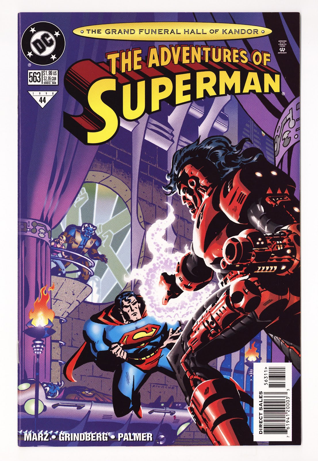 Adventures of Superman Vol 1 563  High Grade   (1998)     