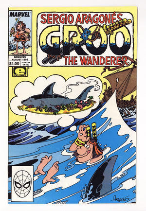 Sergio Aragones Groo the Wanderer Vol 2 54  High Grade   (1989)