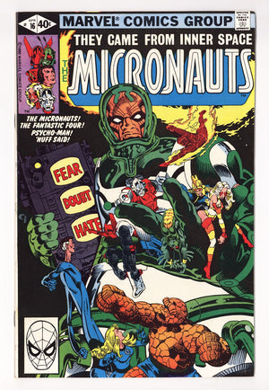 Micronauts Vol 1 16  High Grade   (1980)