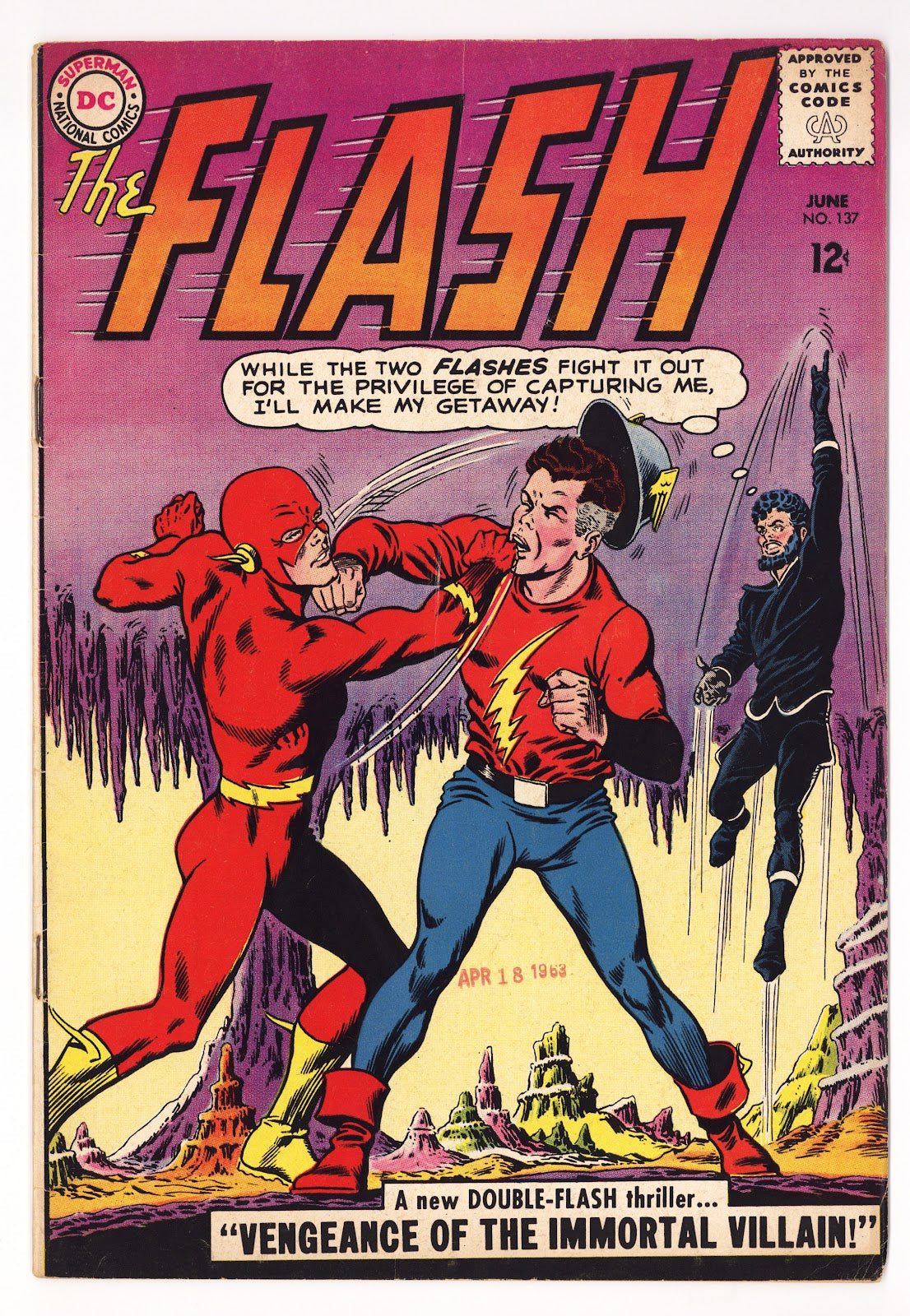 The Flash Vol 1 137  VG/FN (5.0)   (1963)     