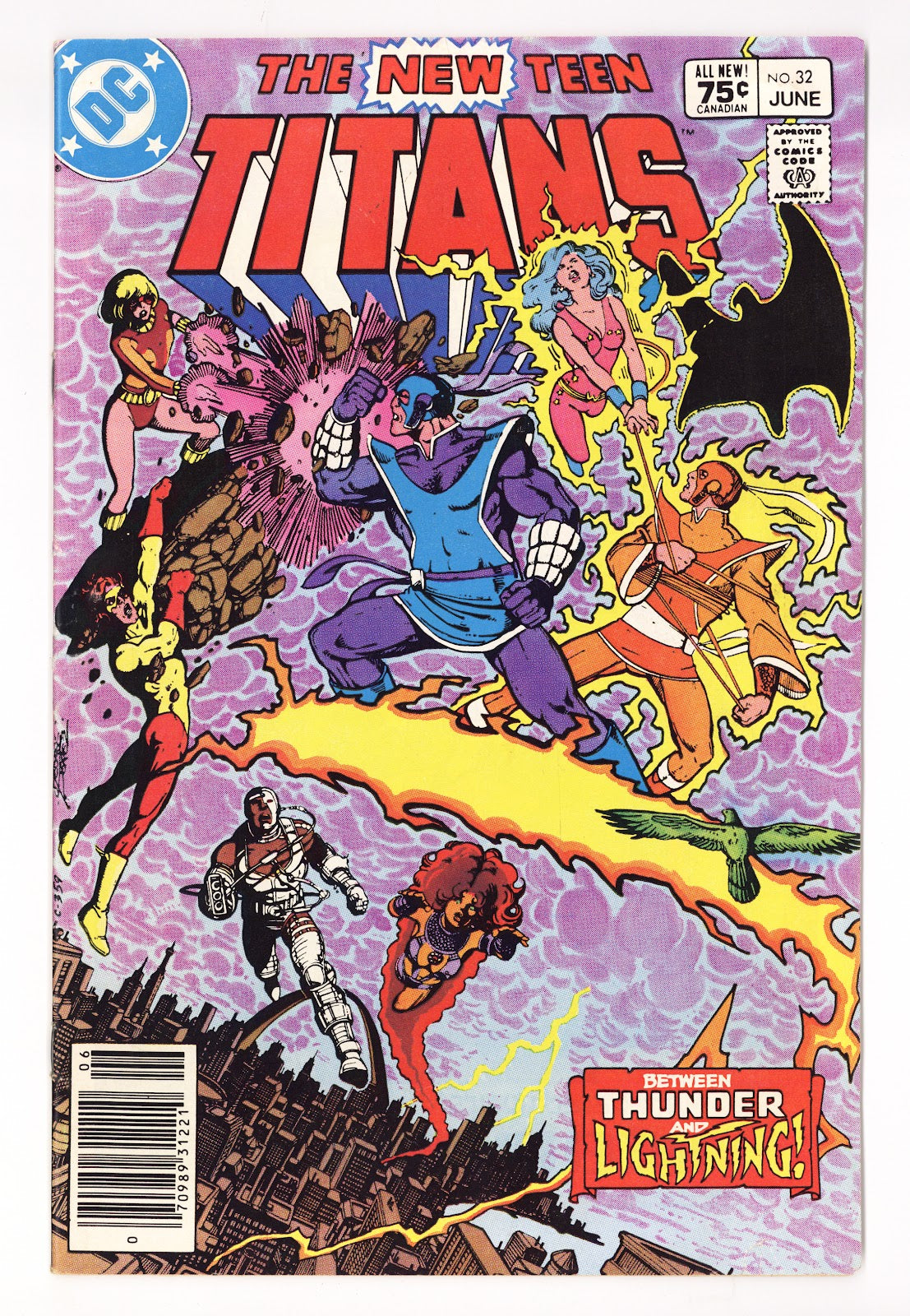 The New Teen Titans Vol 1 32  Mid Grade   (1983)   Canadian  