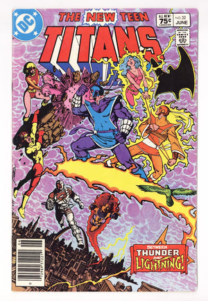 The New Teen Titans Vol 1 32 Mid Grade (1983) Canadian