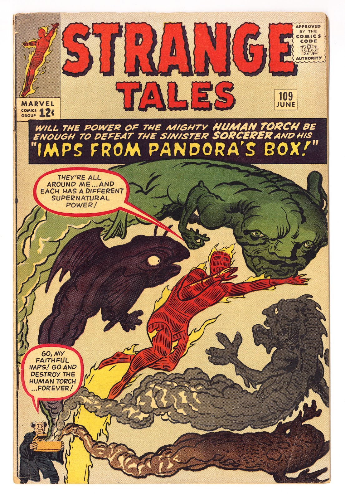 Strange Tales Vol 1 109 VG+ (4.5) (1963) 