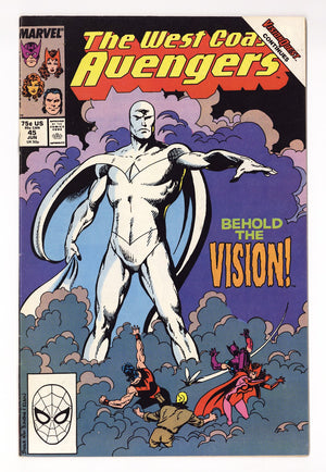 West Coast Avengers Vol 2 45  FN (6.0)   (1989)