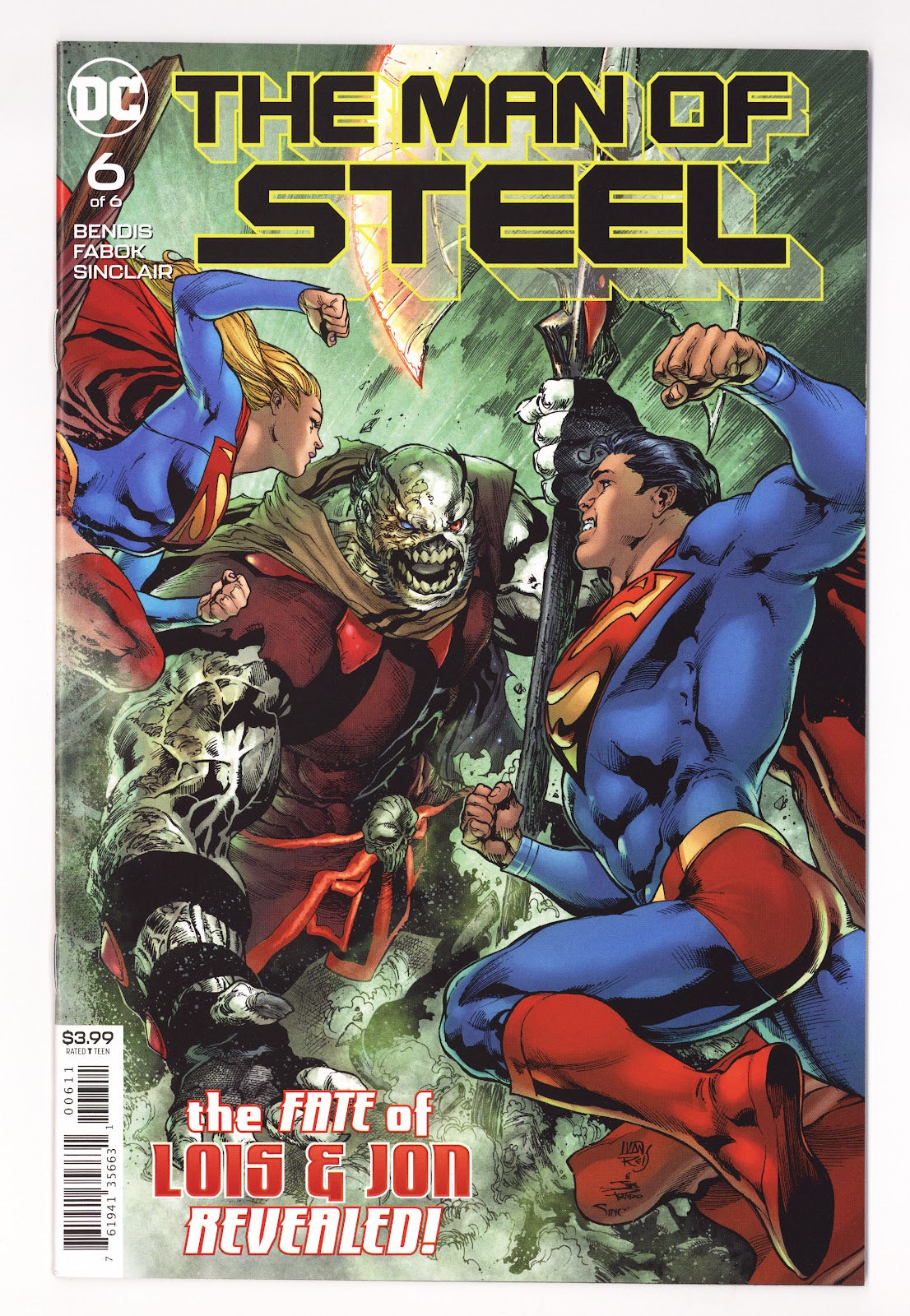 The Man of Steel Vol 1 6  High Grade   (2018)     