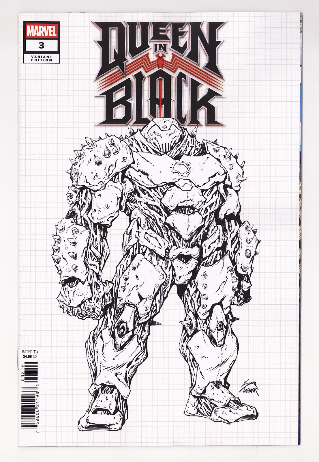 Queen in Black 3 Design Incentive NM (9.4) NM (9.4) (2026)