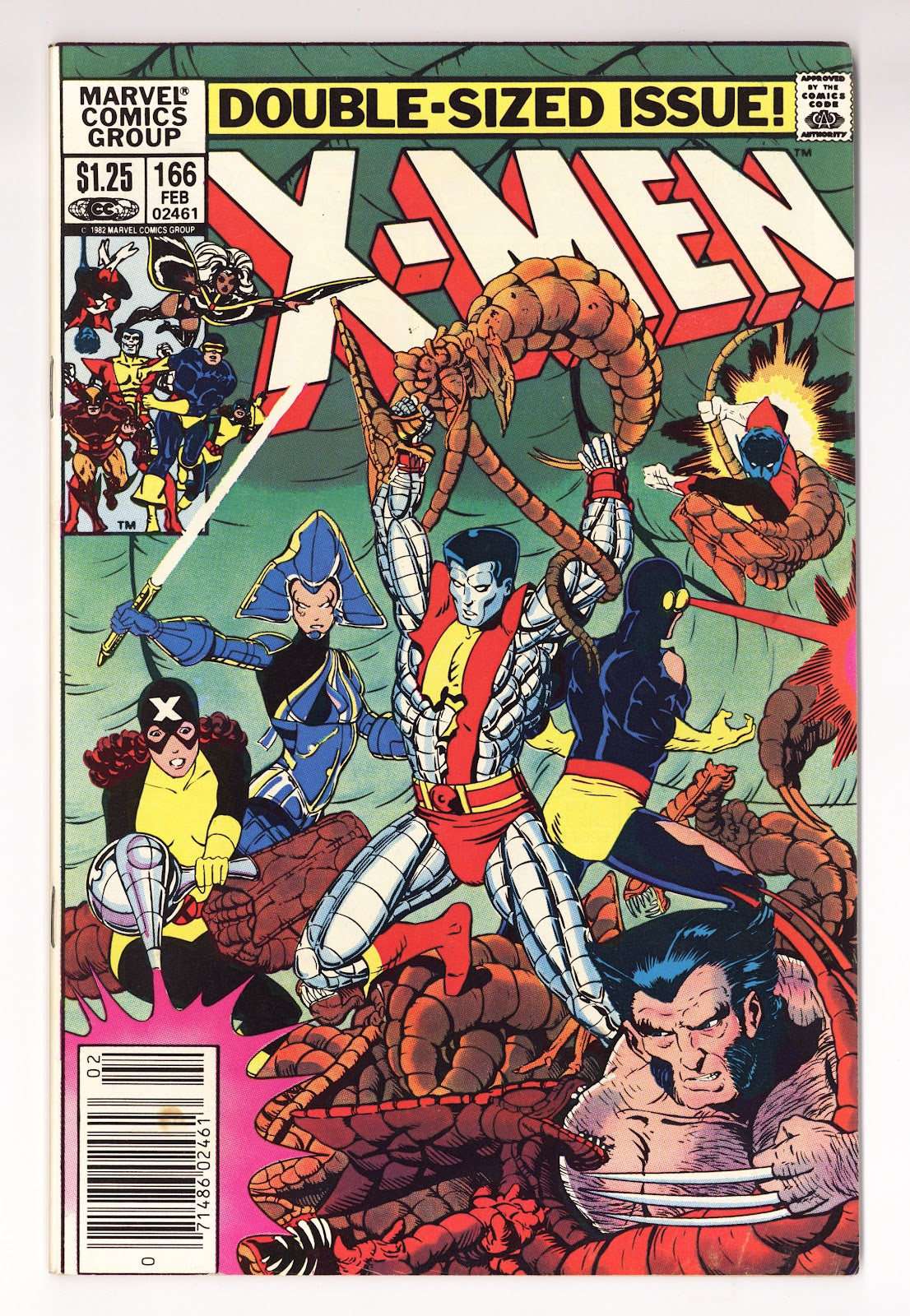 The Uncanny X-Men Vol 1 166  FN+ (6.5)   (1983)   Canadian Price Variant  