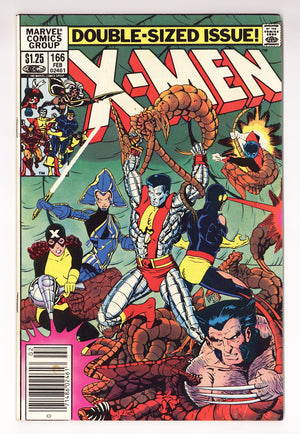 The Uncanny X-Men Vol 1 166  FN+ (6.5)   (1983)   Canadian Price Variant