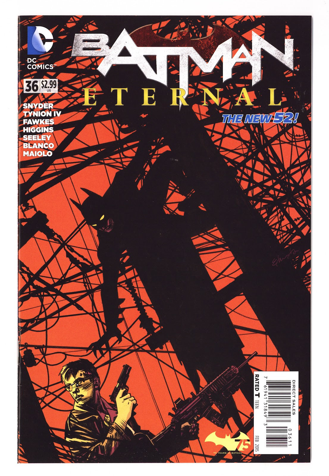 Batman Eternal 36 High Grade (2015) 