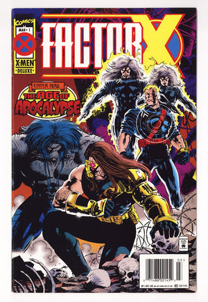 Factor-X Vol 1 1  High Grade   (1995)   Newsstand