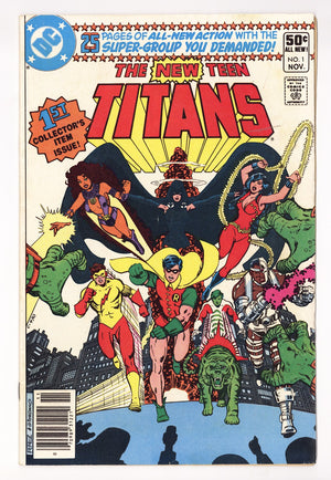 The New Teen Titans Vol 1 1 VG+ (4.5) (1980) Newsstand