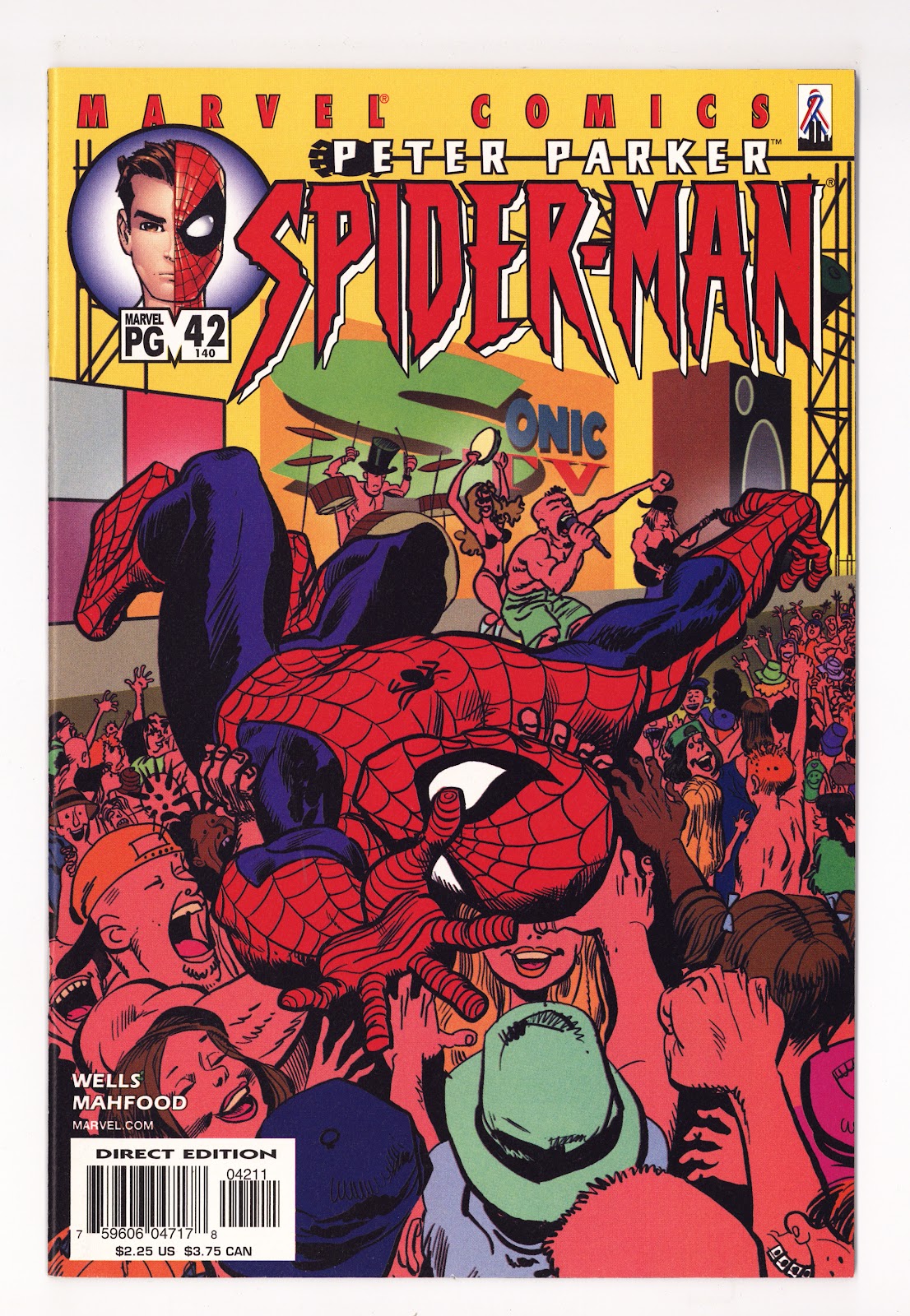 Peter Parker: Spider-Man 42 (140) High Grade (2002) Direct Edition 