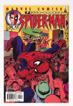 Peter Parker: Spider-Man 42 (140) High Grade (2002) Direct Edition
