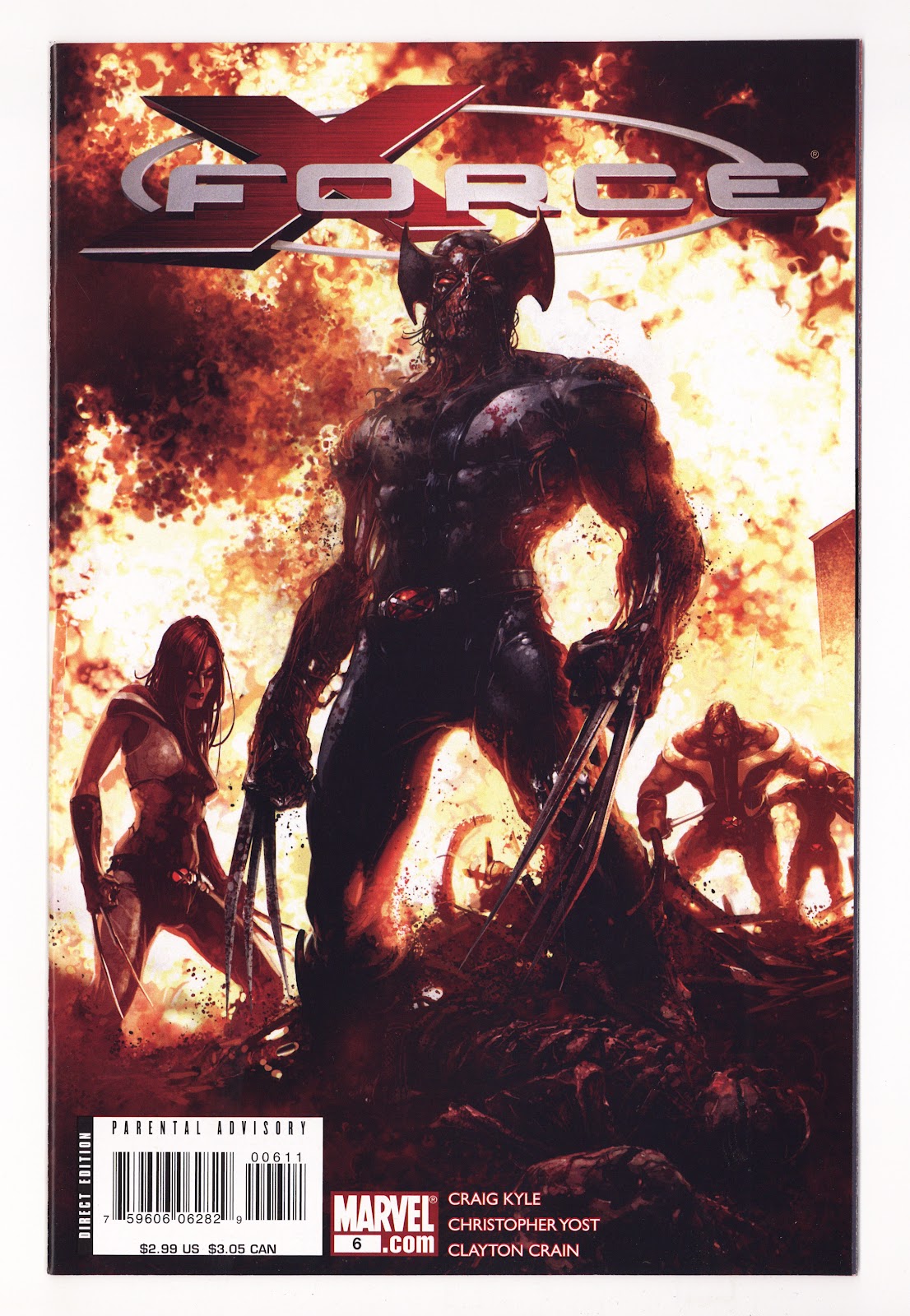X-Force Vol 3 6  High Grade   (2008)     