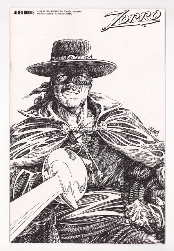 Zorro 2 Dearmas B&W Variant (2026)