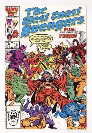 West Coast Avengers Vol 2 15  High Grade   (1986)   Direct