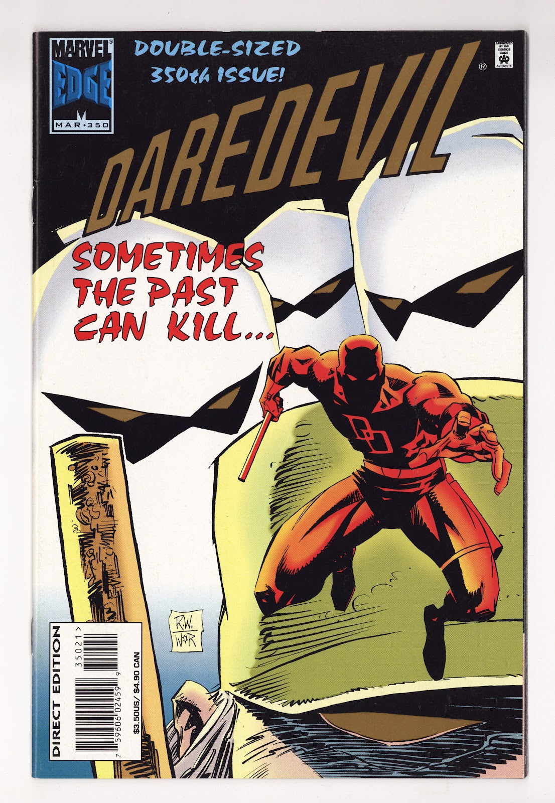 Daredevil Vol 1 350  Mid Grade   (1996) Deluxe   Variant