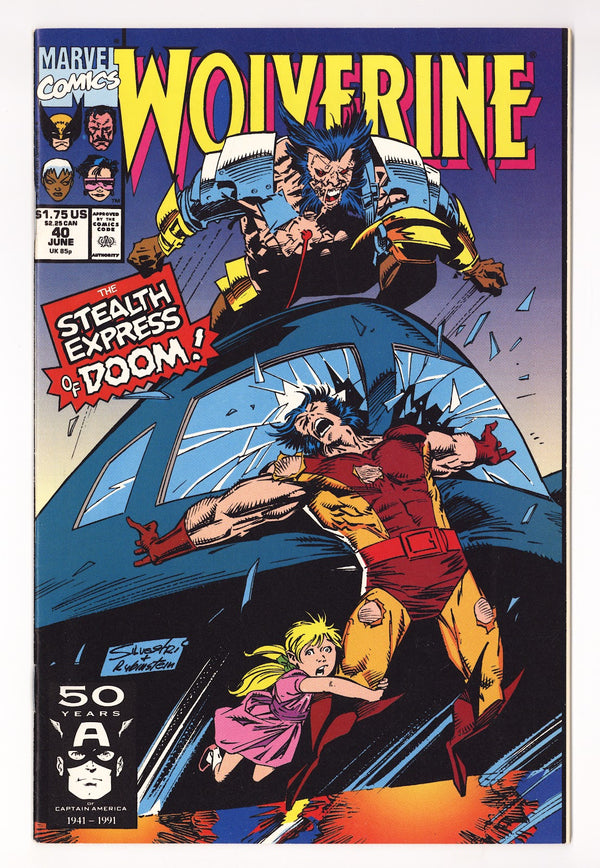 Wolverine Vol 2 39 High Grade (1991) Newsstand