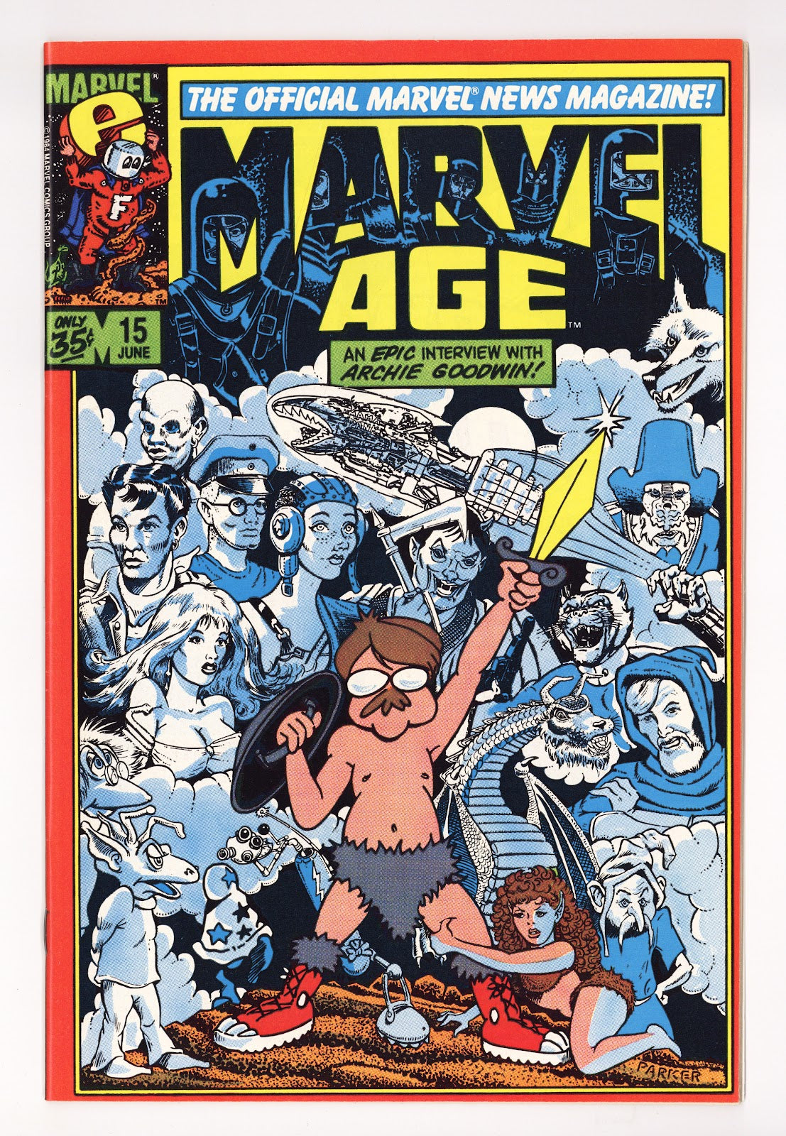 Marvel Age 15 High Grade (1984) 
