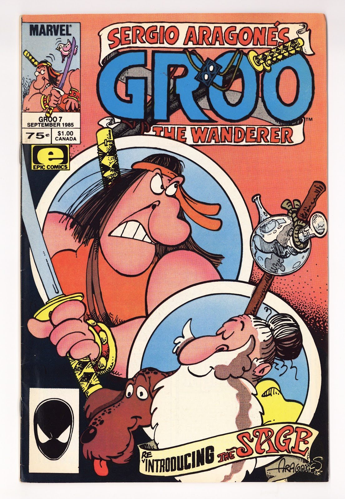 Sergio Aragones Groo the Wanderer Vol 2 7  Mid Grade   (1985)