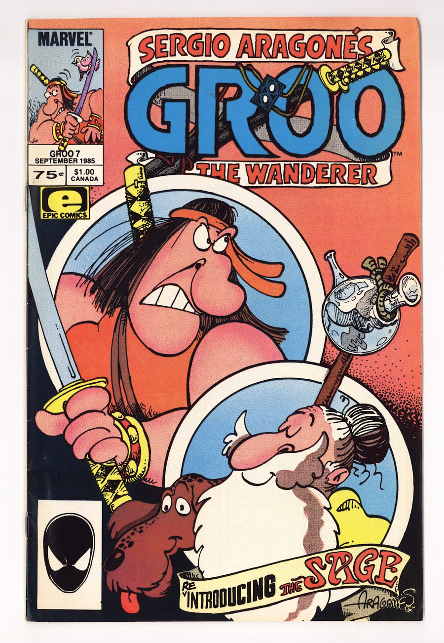 Sergio Aragones Groo the Wanderer Vol 2 7  Mid Grade   (1985)
