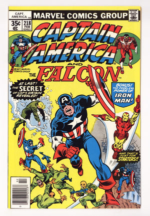 Captain America Vol 1 218 Mid Grade (1978)