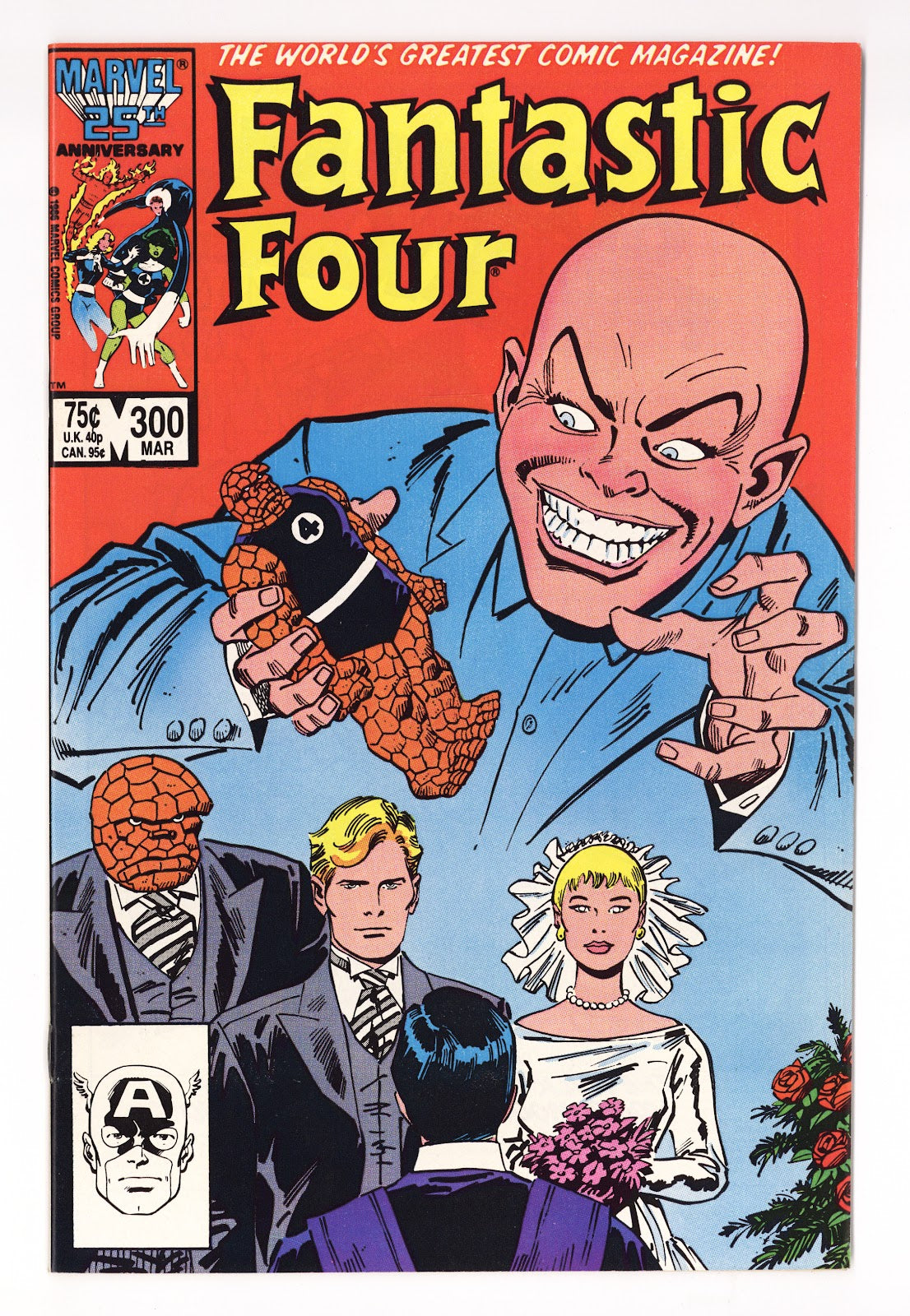 Fantastic Four Vol 1 300 High Grade (1987) 