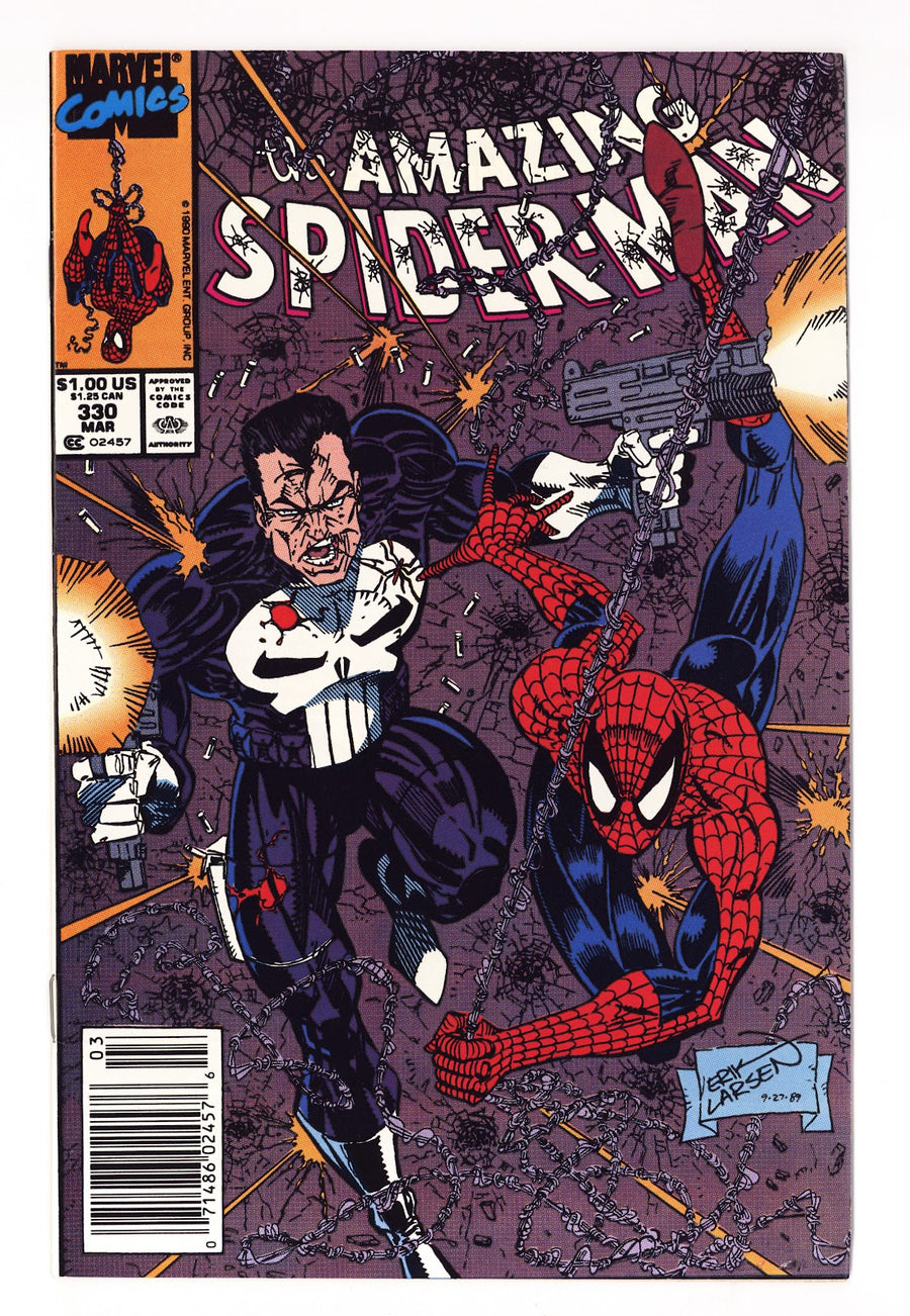 The Amazing Spider-Man Vol 1 330  Mid Grade   (1990)   Newsstand