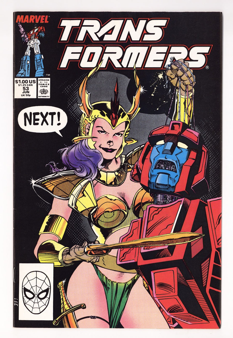 The Transformers Vol 1 53  VF+ (8.5)   (1989)     