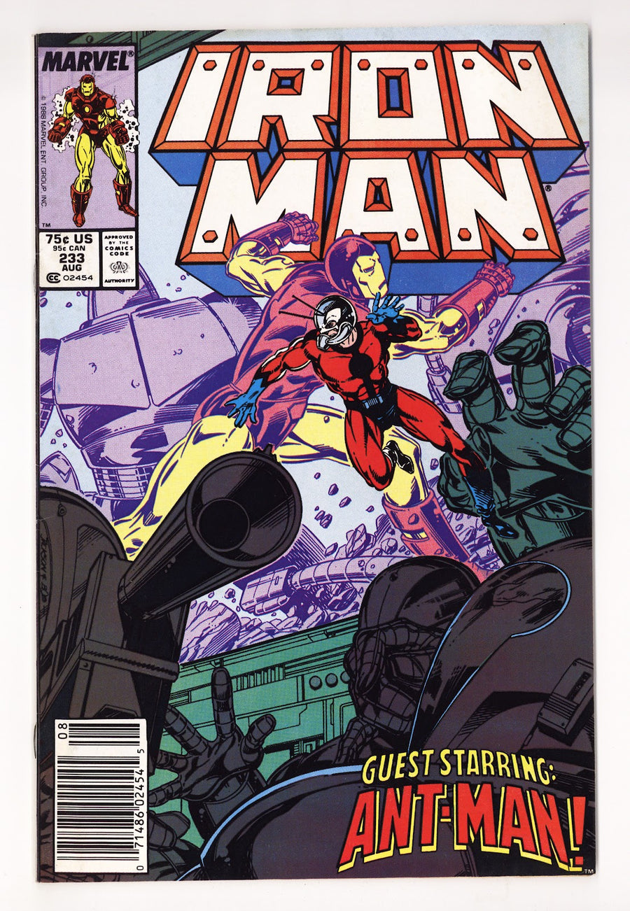 Iron Man Vol 1 233  Mid Grade   (1988)   Newsstand