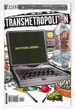 Transmetropolitan   58  High Grade   (2002)