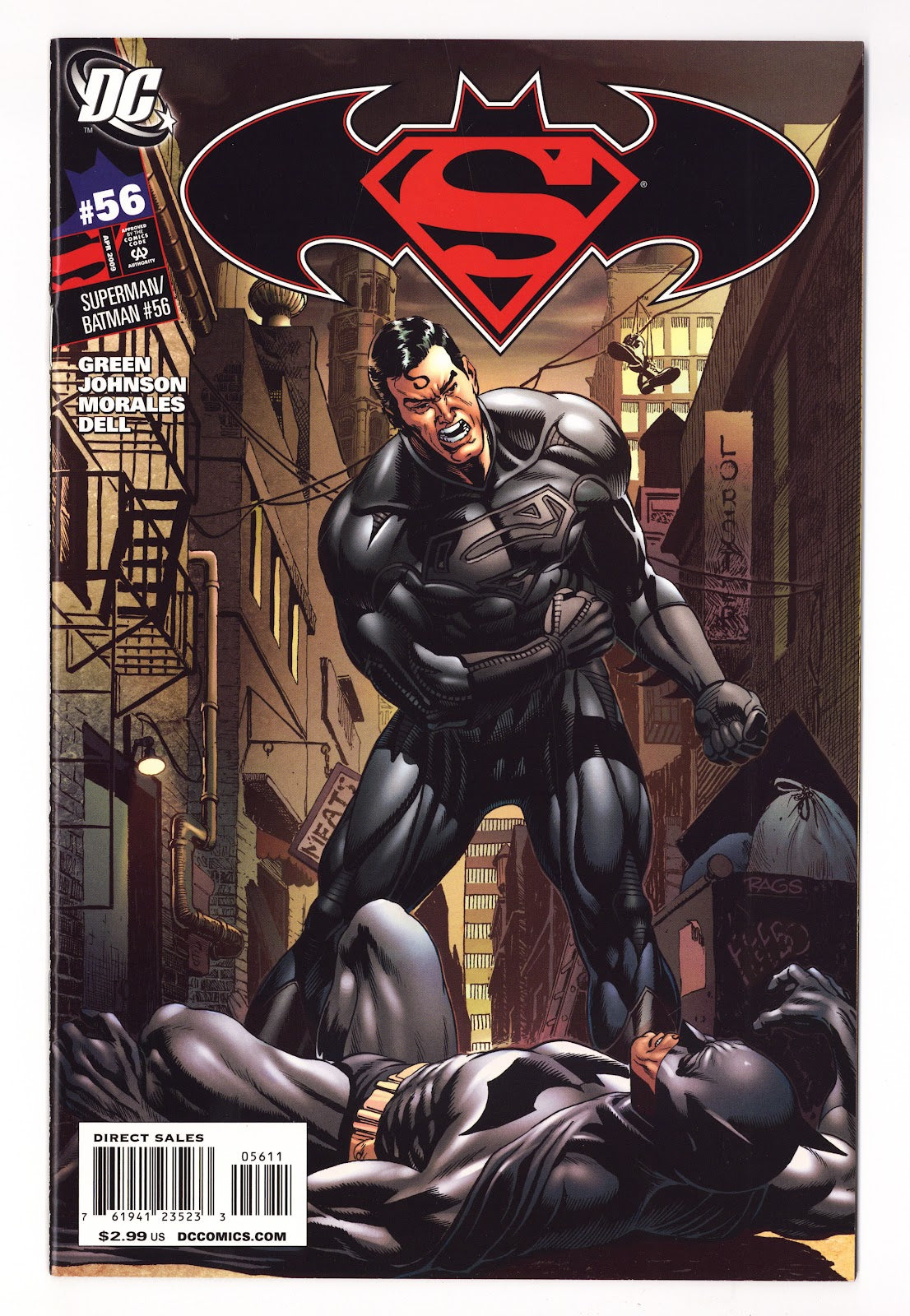Superman / Batman   56  High Grade   (2009)   Direct Sales  