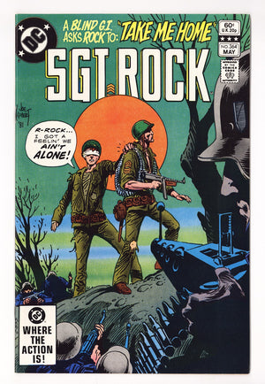 Sgt. Rock Vol 1 364  High Grade   (1982)