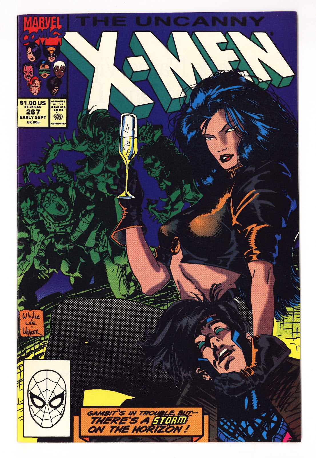 The Uncanny X-Men Vol 1 267  FN+ (6.5)   (1990)     