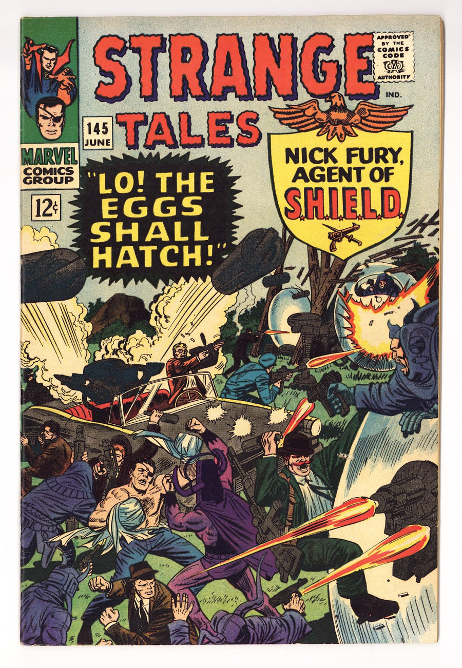 Strange Tales Vol 1 145  VF- (7.5)   (1966)     