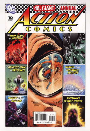 Action Comics Annual Vol 1 10 High Grade (2007) Adam Kubert / Joe Kubert Cover