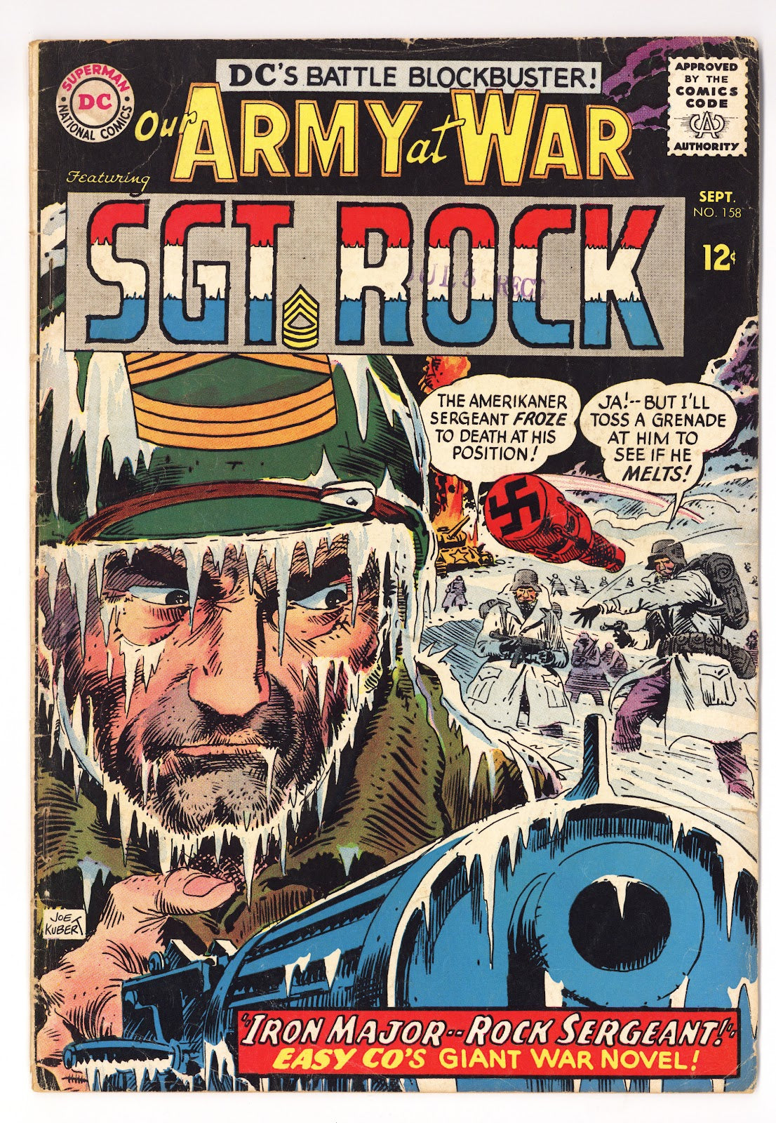 Our Army at War Vol 1 158  VG- (3.5)   (1965)     