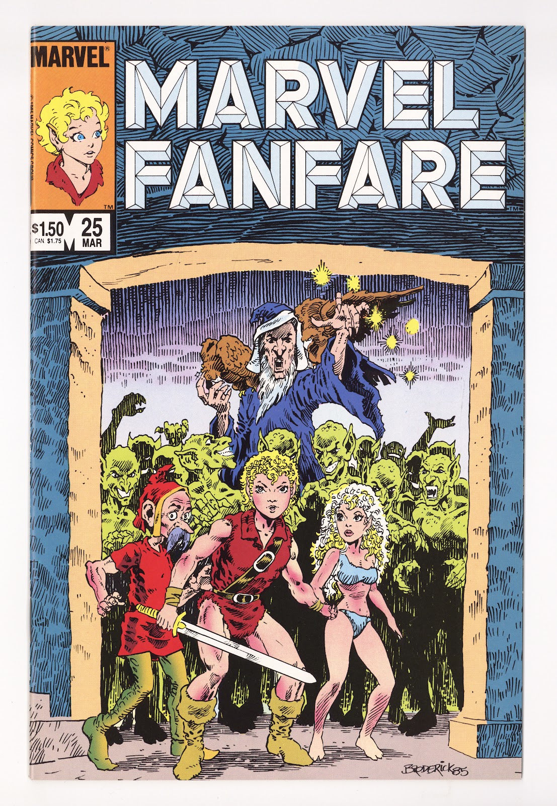 Marvel Fanfare Vol 1 25 High Grade (1986) 