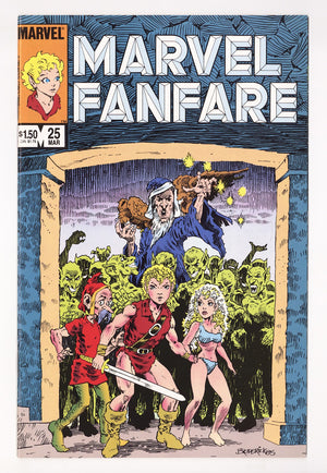 Marvel Fanfare Vol 1 25 High Grade (1986)